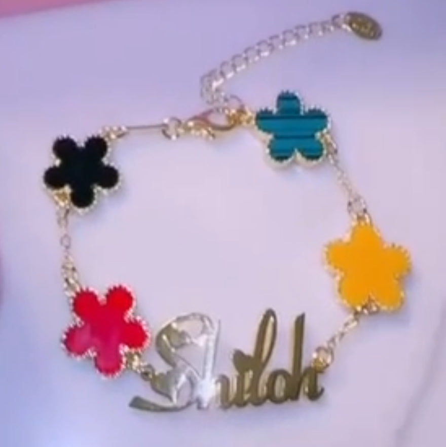 Kiddie cleef name bracelet